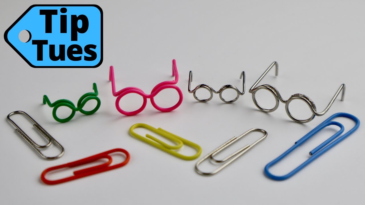 A-Z Paperclip Letter Rings Tutorial - YouTube