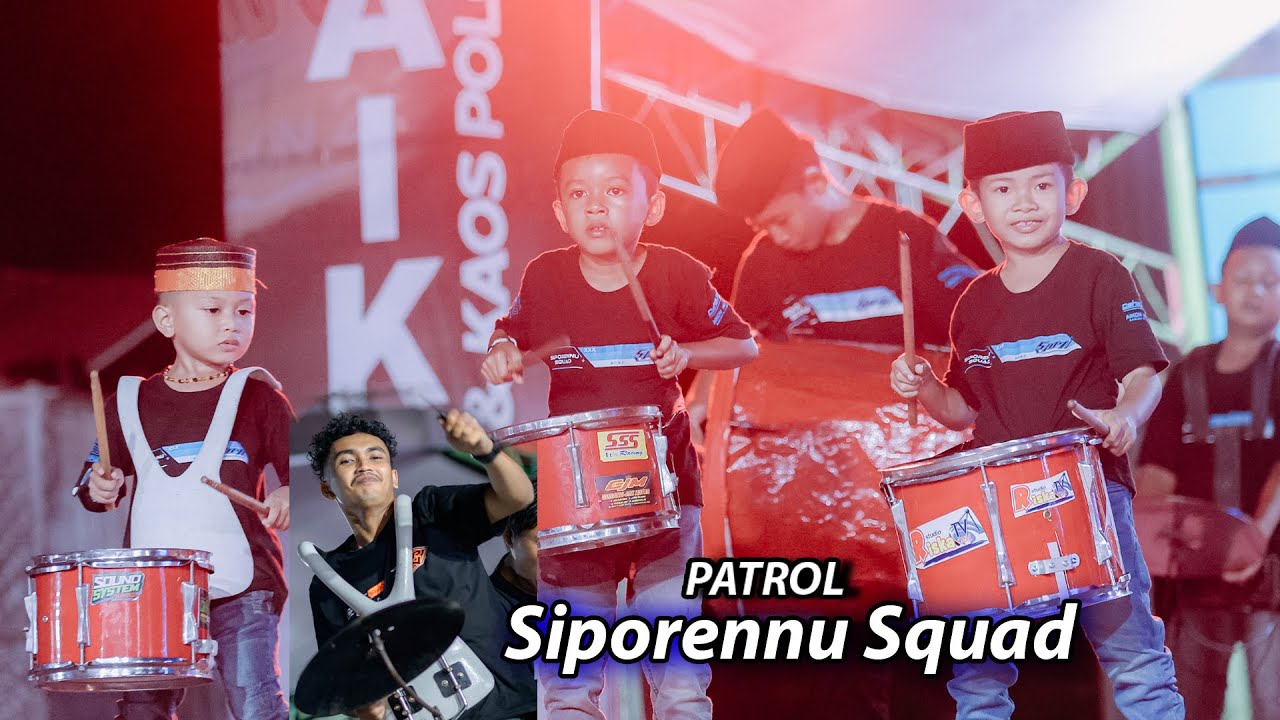 PATROL SIPORENNU SQUAD & BOCIL SIPORENNU SQUAD TAMPIL PERDANA DI ACARA LOMBA MUSIK PATROL RAMADHAN