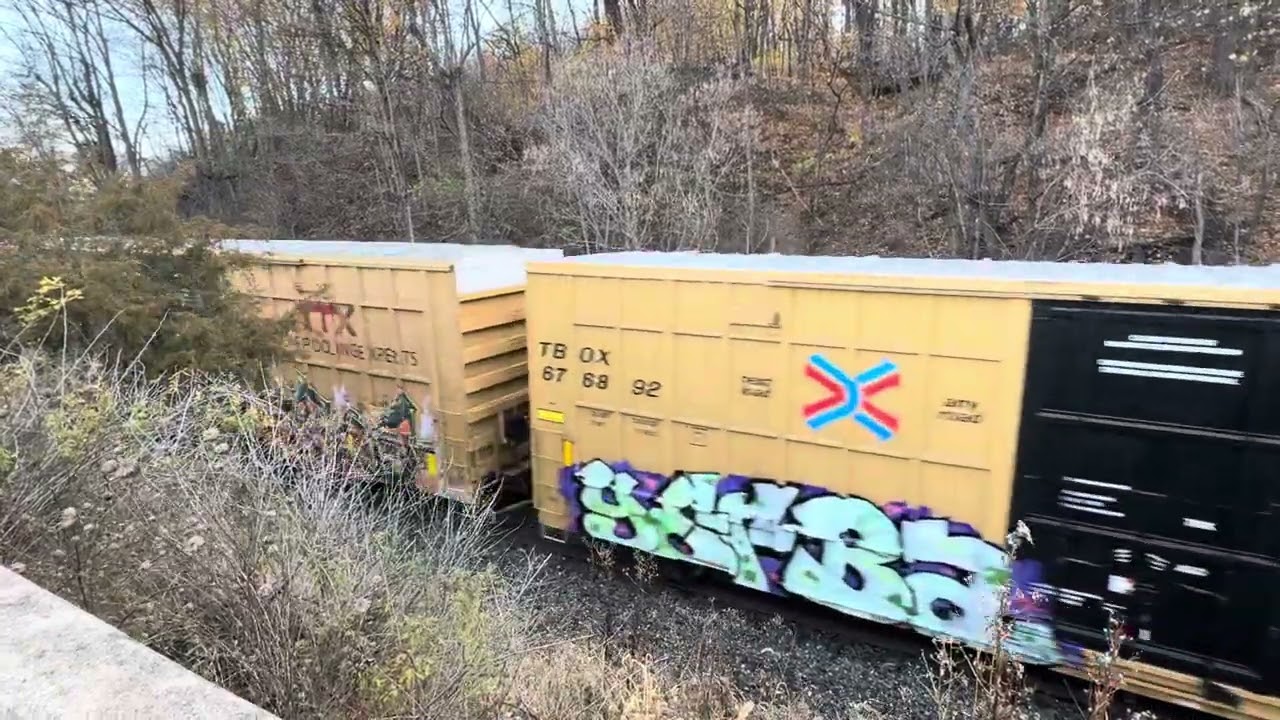 Norfolk Southern H95 in Emigsville - 11/25/24