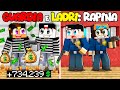 GUARDIE E LADRI: RAPINA SU MINECRAFT 2vs2 Marcy e Loco vs Baddi e Tride