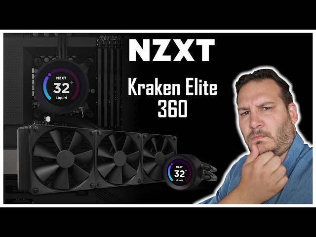 Nzxt Kraken Elite 360 Rgb Unbox Install &Test 