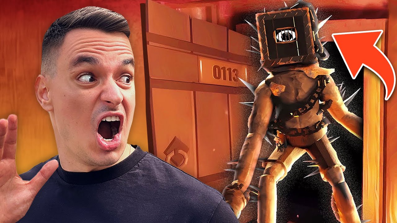 БЯГАМ ОТ МИНА НА УЖАСИТЕ В ROBLOX DOORS FLOOR 2!