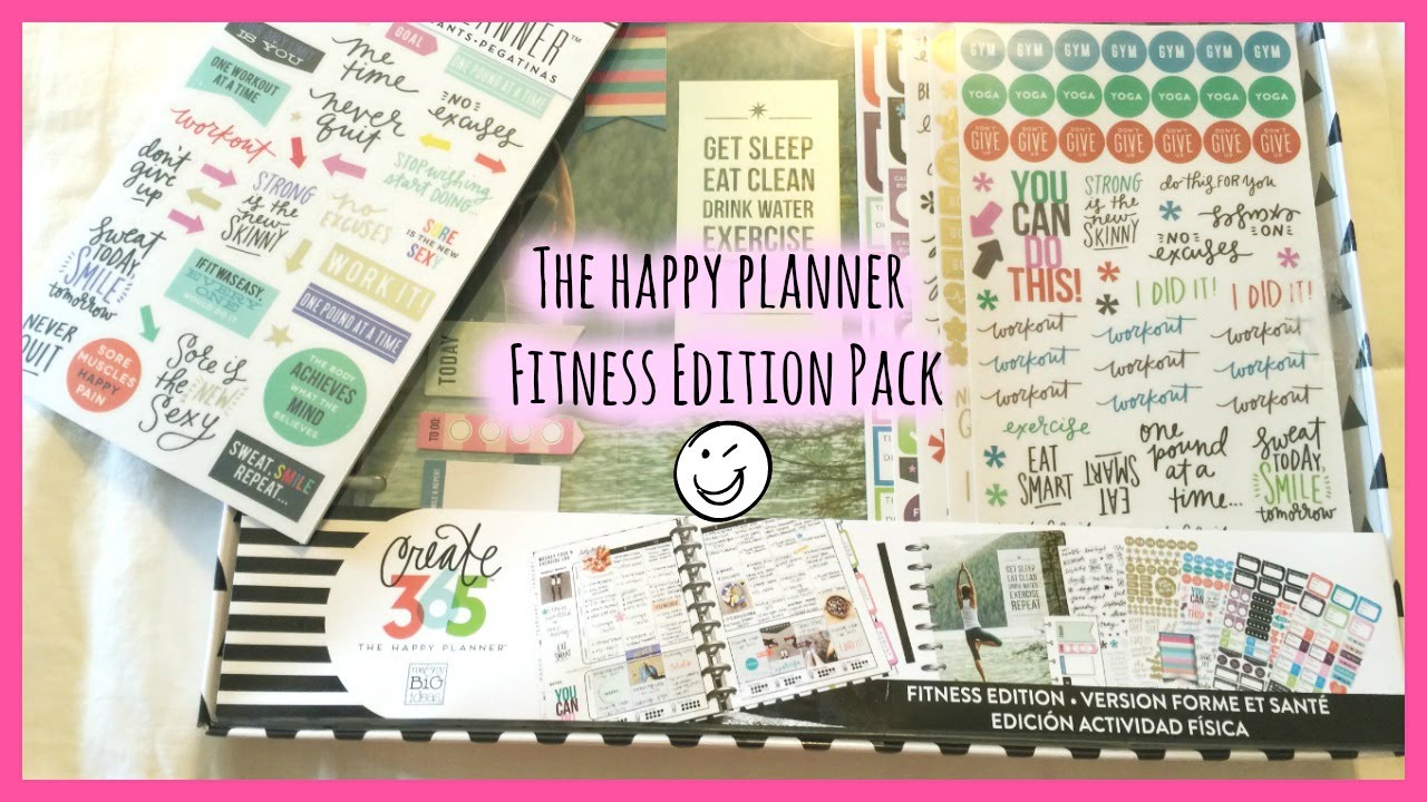 The Happy Planner Fitness Edition Review YouTube