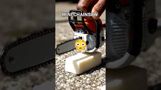 mini chain saw 🤑 #chainsaw #cutter #automobile #youtubeshorts #shorts