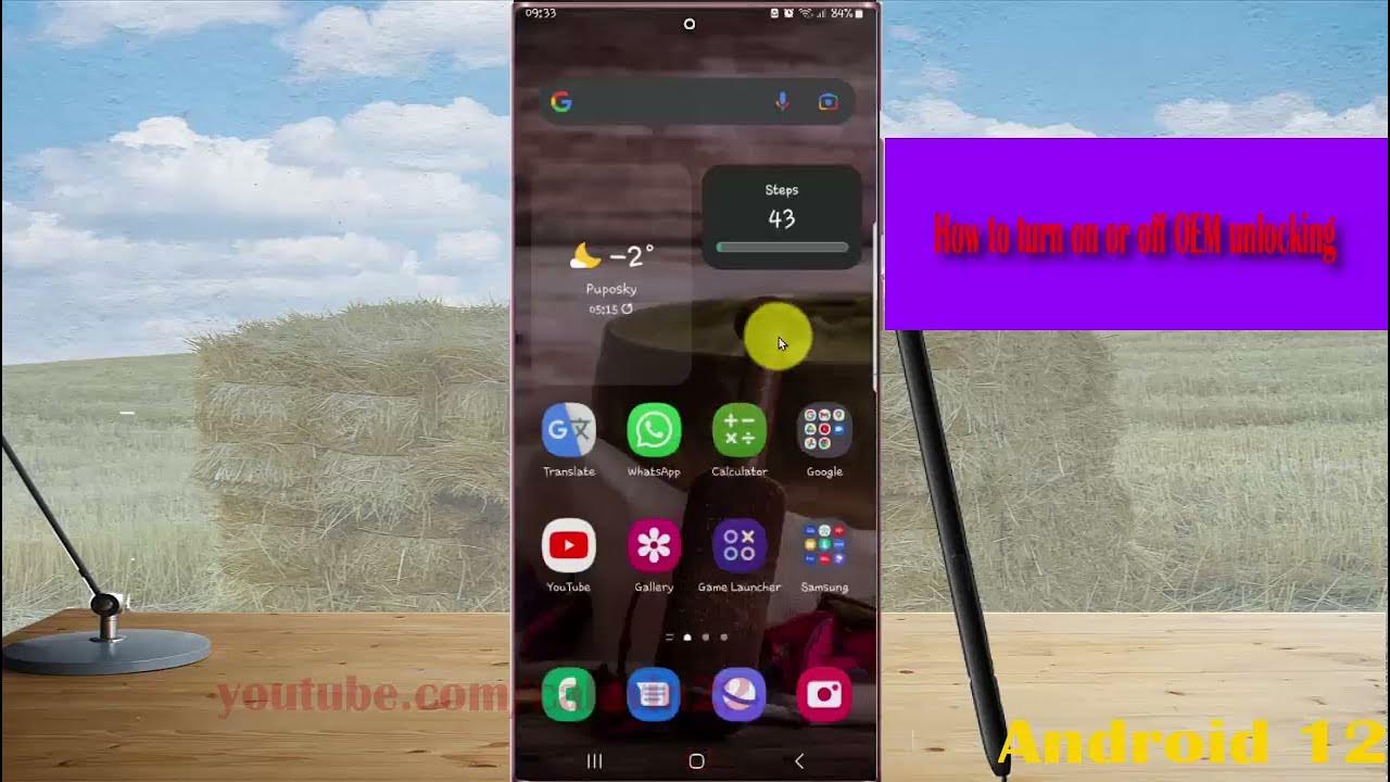 samsung-galaxy-s22-ultra-how-to-turn-on-or-off-oem-unlocking-youtube