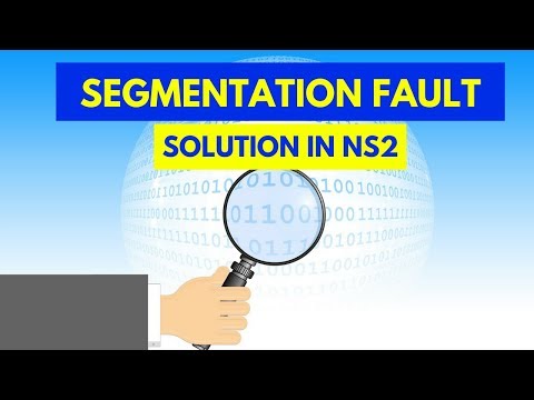 How to solve segmentaion fault error in NS2 2.35