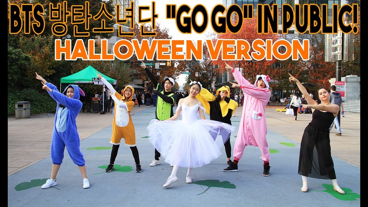 [KPOP IN PUBLIC VANCOUVER] BTS (방탄소년단): "GO GO" Dance Cover [K-CITY x KALEIDOSCOPE] {HALLOWEEN VER.}