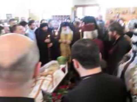 მამა გიორგის დაკრძალვა