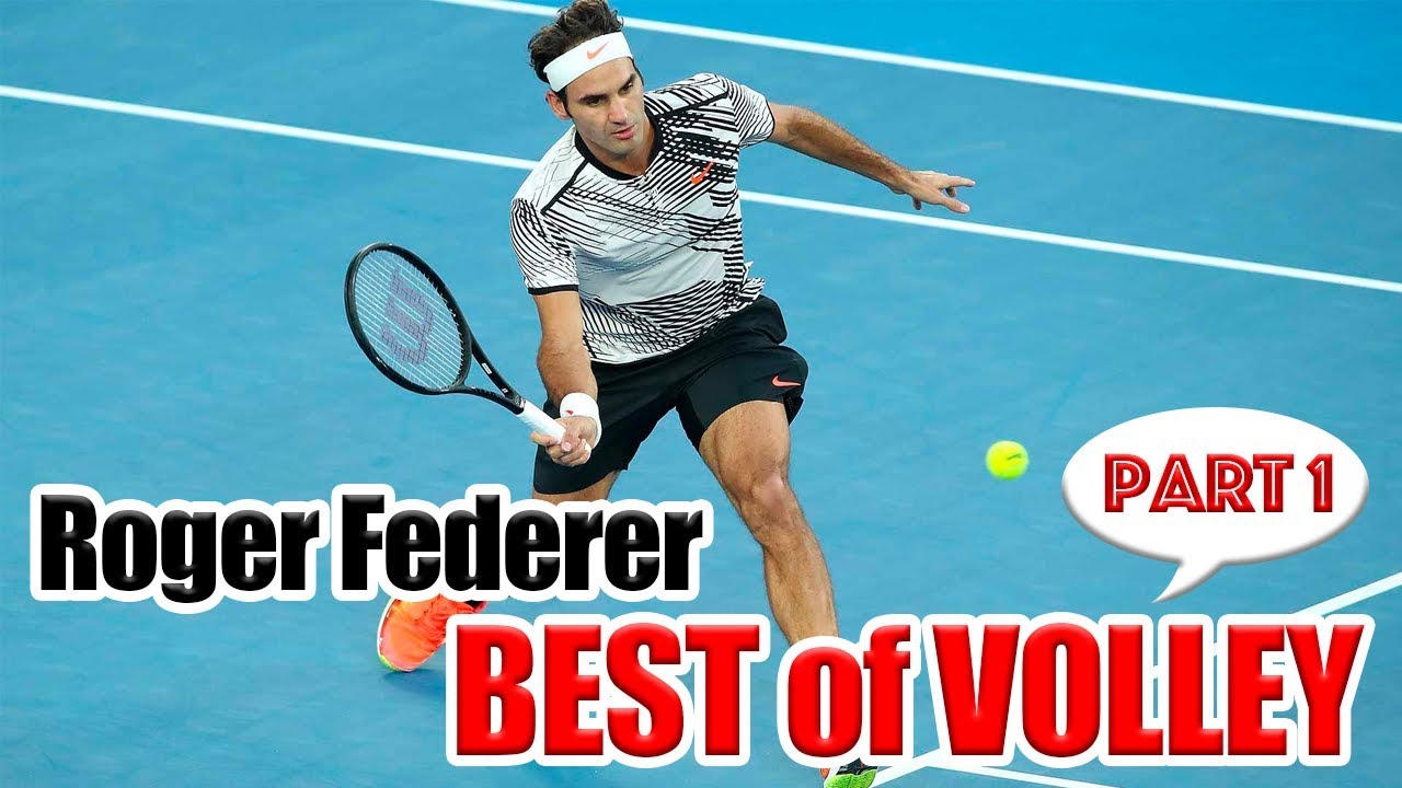テニス フェデラーのボレーベストpart1 ボレーのテクニックが衝撃的すぎる Atp Roger Federer Best Of Volley Technique Youtube