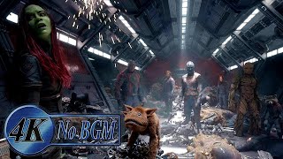 Guardians vs. High Evolutionary&#39;s Army Hallway Fight Scene [No BGM] | Guardians of the Galaxy Vol. 3