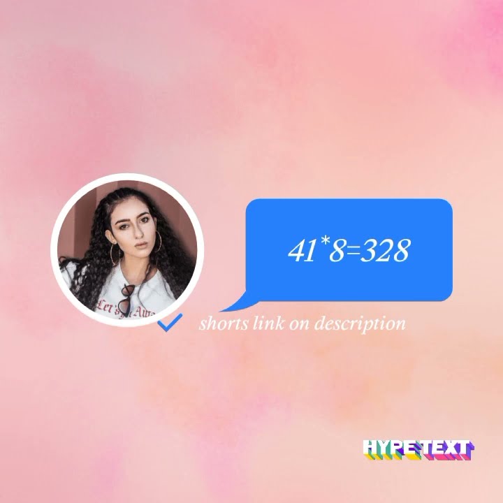 41 8 328 fourty one multiplied by eight is equal to three hundred and