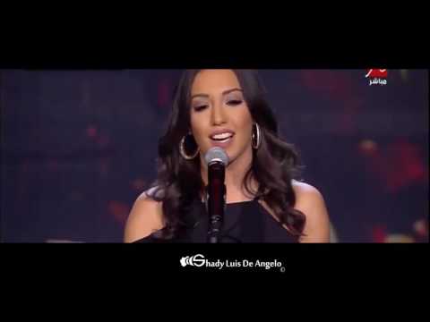 عرب ايدول المرحلة النهائية نادين خطيب من فلسطين عيون القلب   2016
