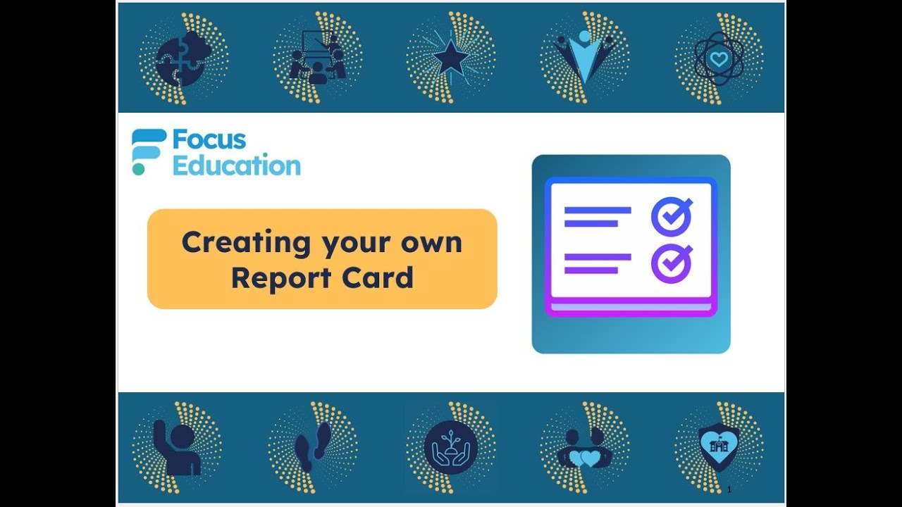 Creating your own Report Card - YouTube