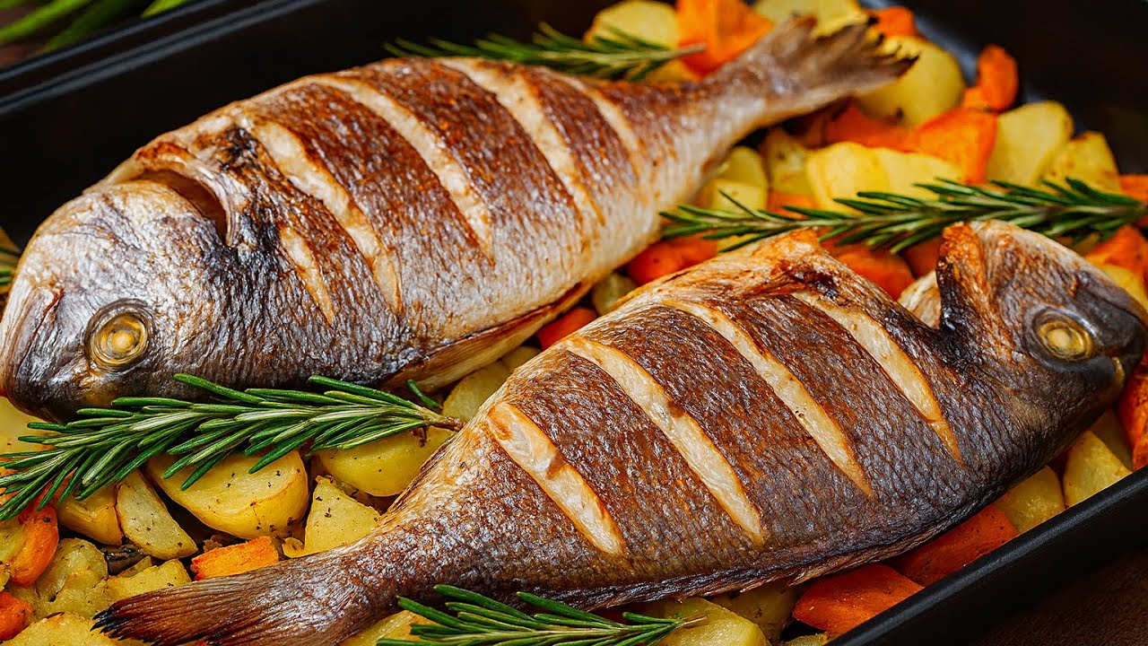 Ich brate keinen Fisch mehr! Gesundes und leckeres Rezept für die ganze Familie! Gebackener Fisch!