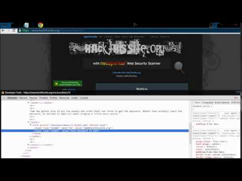 Hack This Site [Basic Level 4-5]