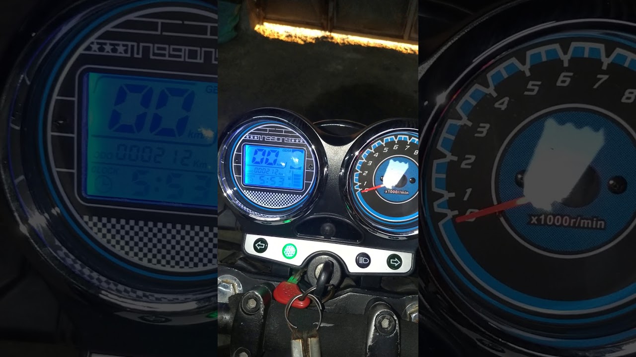 Painel Digital na Suzuki yes, PARECE ORIGINAL, muito topp