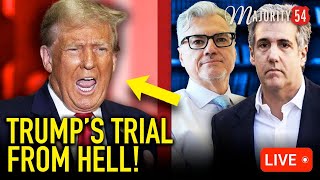 LIVE: Key Witness Delivers FINAL BLOW to Trump in Criminal Trial | Majority 54