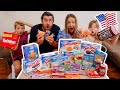 New Zealand Family Tries American Snack Foods!!