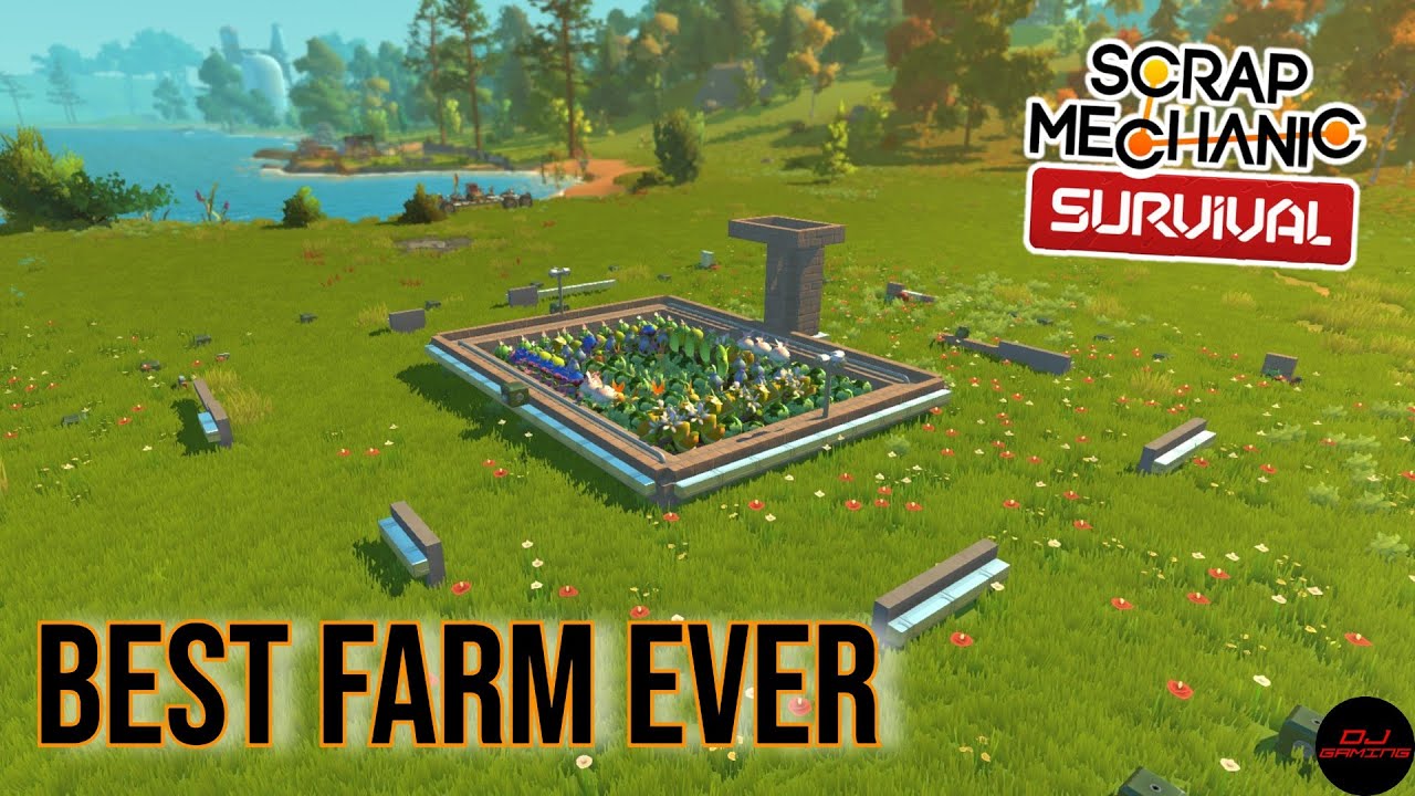Scrap Farm Scrap Mechanic Survival: Best Farm Ever #33 - YouTube