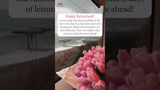 Happy Retirement || #wishesdayeverybody || #ytshorts #retirement || #wishes #wishesforeveryone