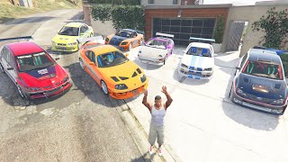 GTA 5 - COLETANDO CARROS DO VELOZES & FURIOSOS