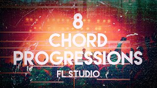 8 Melodic Chord Progressions you might wanna use! FREE MIDI | FL STUDIO #chords #melodic