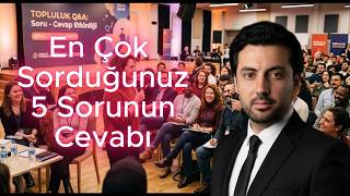 SİZLERDEN GELEN SORULARI CEVAPLIYORUM!