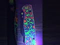 UV reactive knives #bussin #edc #contentcreator #camo #reactive