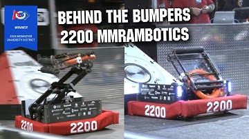 2200 MMRambotics | Behind the Bumpers | FRC CRESCENDO Robot