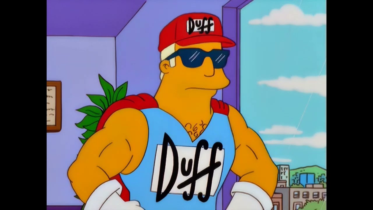 Magnete Cartoon Duff Beer Magnete Dei Simpson - Duffman Beer Company, Perfetto Per Frigorifero O Collezione Magnete Collezione Simpsons Duff Man - Foto 8
