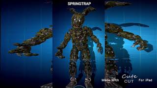 Sringtrap condition 0 full animation / Springtrap condição 0 animação completa Fnaf Ar