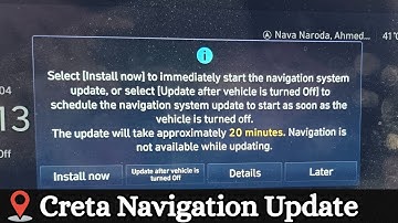 Hyundai Creta Navigation (MAP) System Update (2025) | Check For Software Update in Hyundai Car