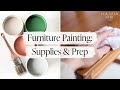 How To Paint Furniture Without Sanding - Supplies & Preparation - Part 1 Furniture Painting Course How To Paint Furniture Without Sanding - Supplies & Preparation - Part 1 Furniture Painting Course