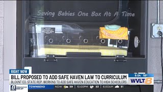 Blount County lawmaker moves to make safe haven law education mandatory in high school curriculum