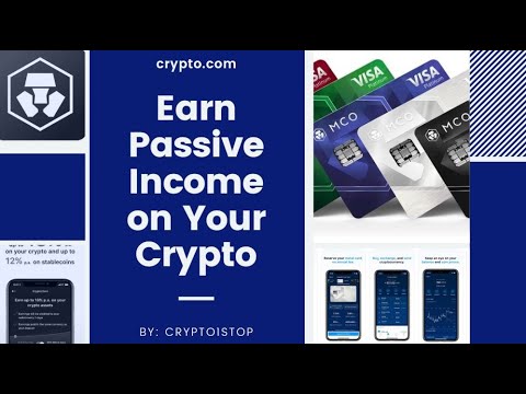 how to earn passive income with cryptocurrency