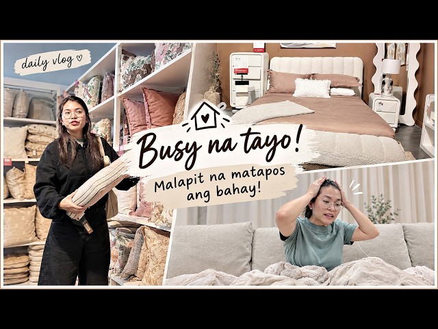 BUSY NA TAYO! MALAPIT NA MATAPOS ANG BAHAY! I RichZigzVlogs