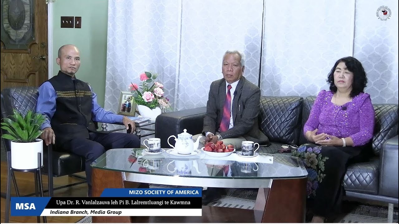 Upa Dr. R. Vanlalzauva leh Pi B. Lalremtluangi te Kawmna ( USA )