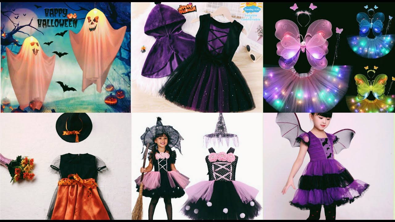 SUPER CUTE HALLOWEEN COSTUME IDEAS FOR KIDS (GIRL) || COMPILATION - YouTube