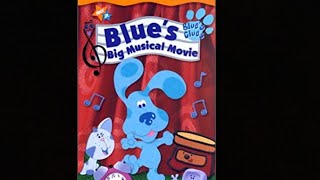 Blue's Clues: Blue's Big Musical Movie (2000 VHS)