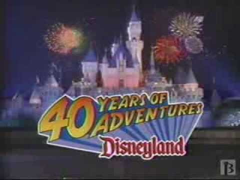 Disneyland's 40th Anniversary Commercial 1995