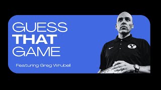 Guess That Game | Greg Wrubell Tries to Identify His BYU Football Radio Calls