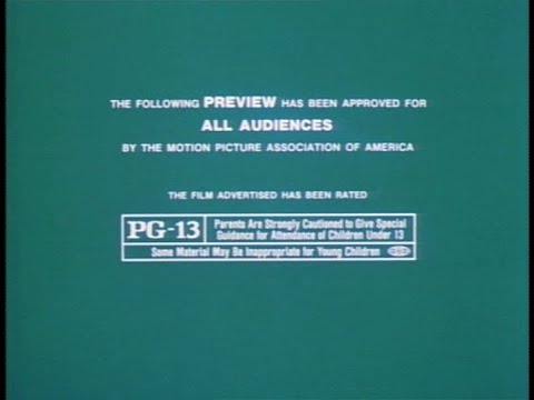 MPAA Trailer Band (PG-13)/Universal Pictures (1984) - YouTube