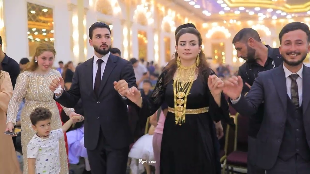 حفلة زفاف ( ناصر & حلا ) part 7 الفنان تحسين خدر فقير و مجموعة فنانين تصوير رفين فيديو قاعة سنوني