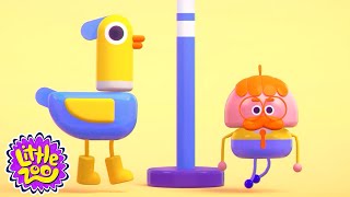 Daft Duck! 🦆😜 | Silly Duck Shenanigans! 🤣🎉 | Silly Cartoons | Little Zoo