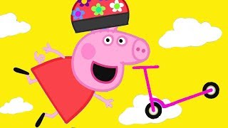 peppa pig english episodes peppa pig loves scooter parents day peppa pig official