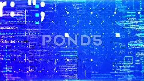 Flying Through The Information Space.data Network Connection. Global Network.