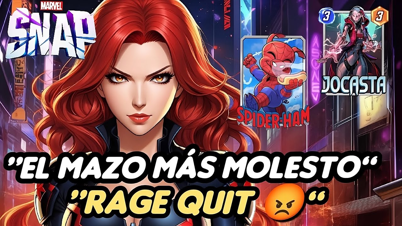 “Jocasta Rage Quit Deck 😡 El mazo más frustrante en Marvel Snap”
