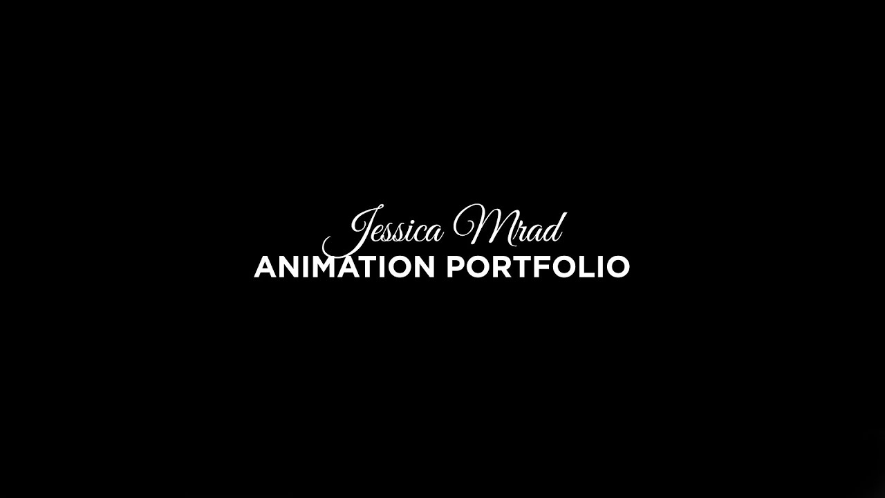 2D Animation Showreel - Jessica Mrad