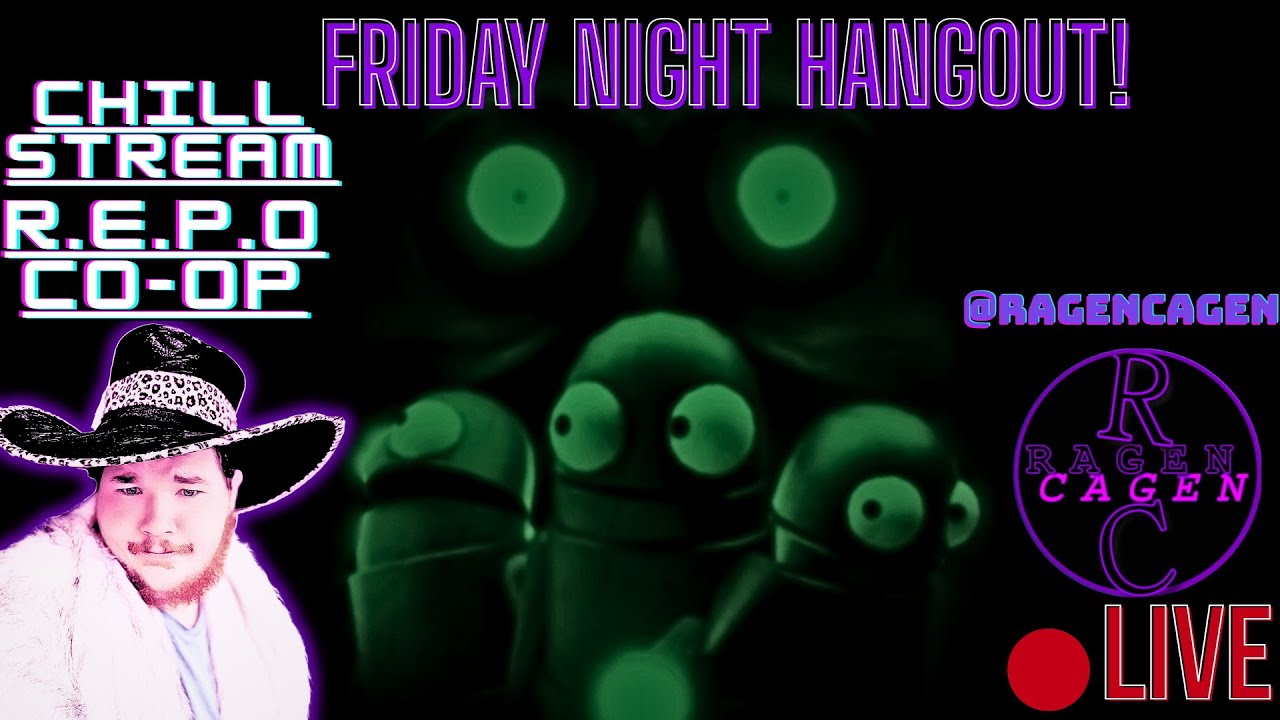 🎮 LIVE: RagenCagen’s End-of-Week Chill Stream | Fun, Laughs & Scares – Repo Co-Op w/ My Ole Lady!