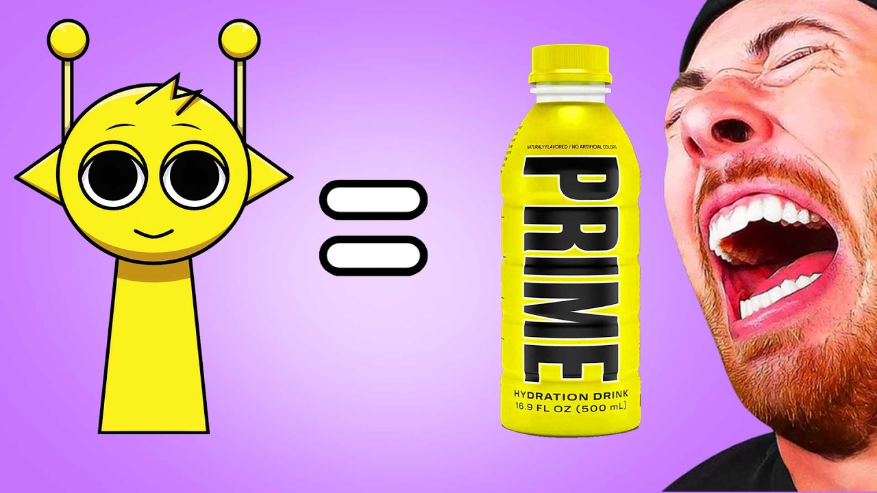 SPRUNKI Characters Favorite Drinks and Foods!